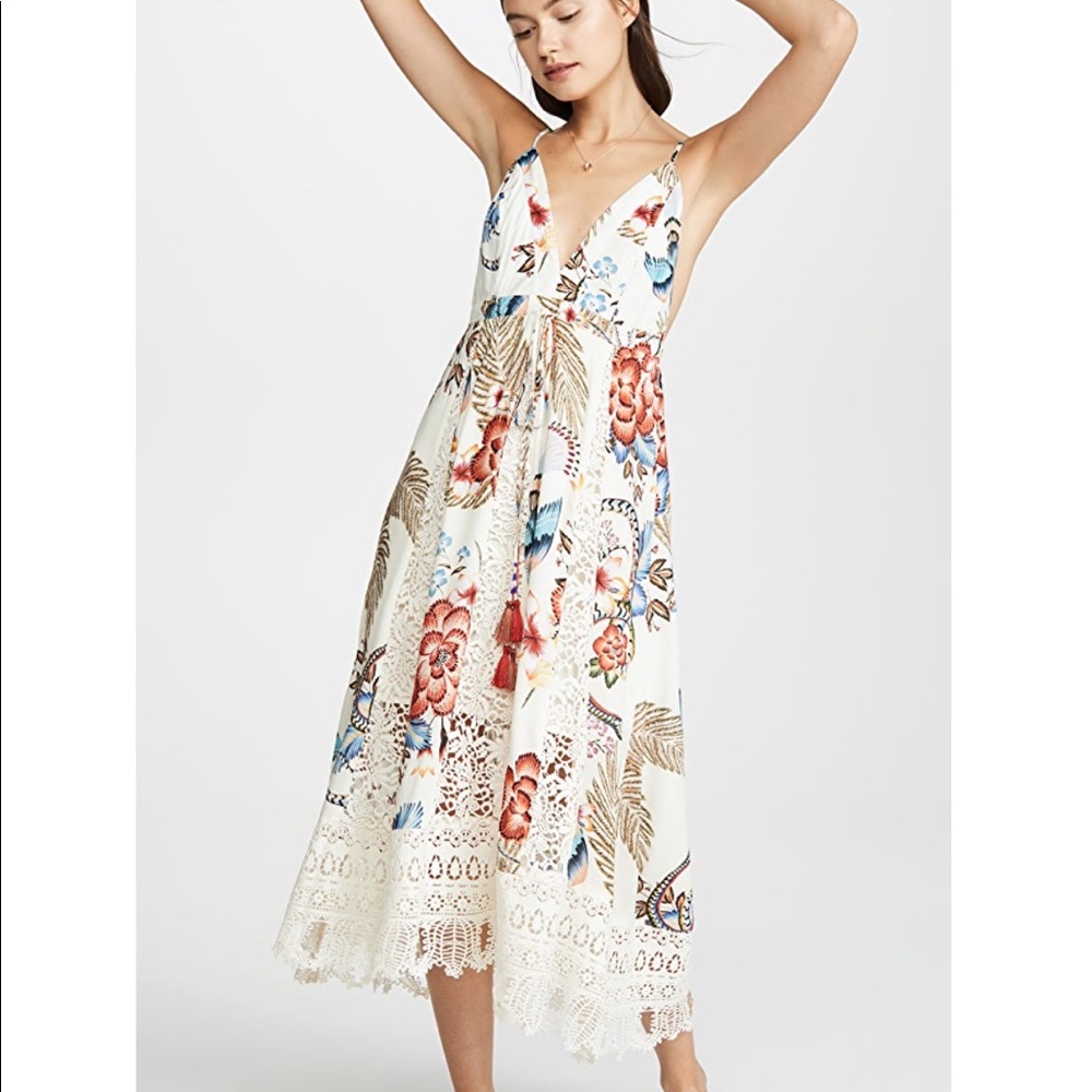 FARM Rio Romantic Floral Mini Dress